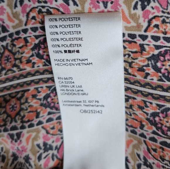 Free People Stevie Printed Tunic | Black Combo | Women's Size XS OB1252142 - Picture 8 of 13